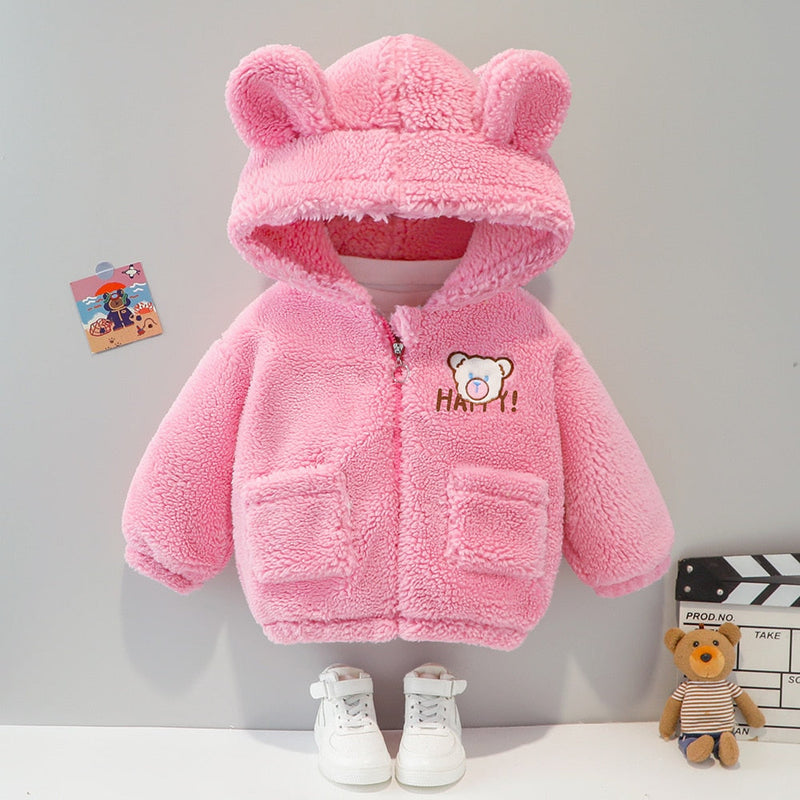 Casaco Infantil com Capuz Happy