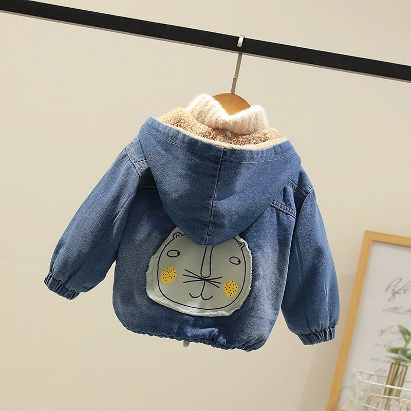 Casaco Infantil Gatinho  com Capuz