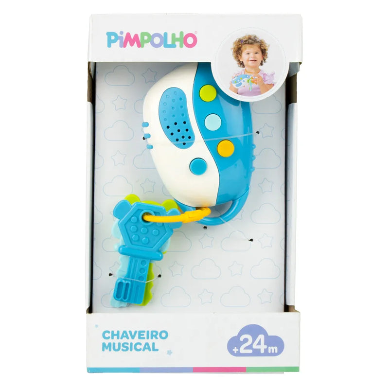 Chaveiro Musical Pimpolho Para Bebe  +24M