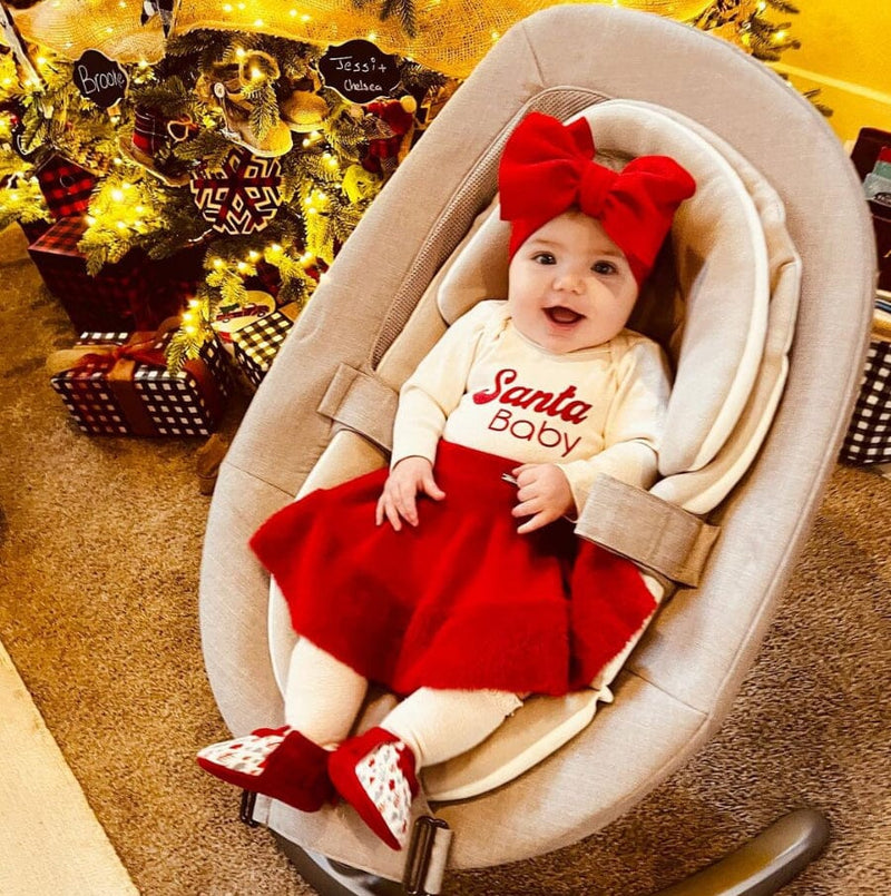 Conjunto Infantil Bebê Noel + Faixa