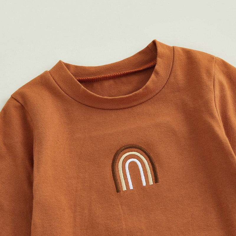 Conjunto Infantil Feminino Arco-íris
