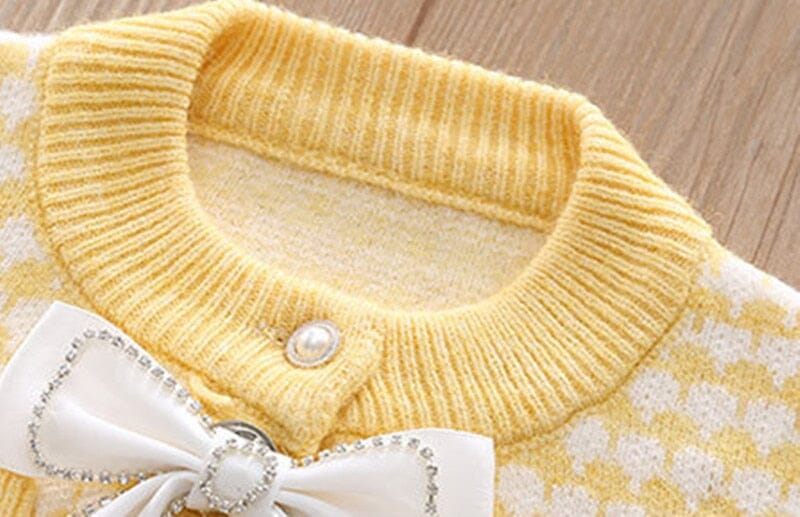 Conjunto Infantil Feminino Bolso e Laçinho