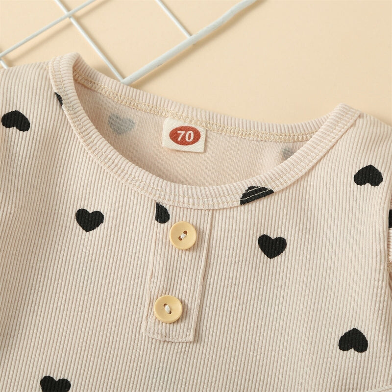 Conjunto Infantil Feminino Botões + Faixa