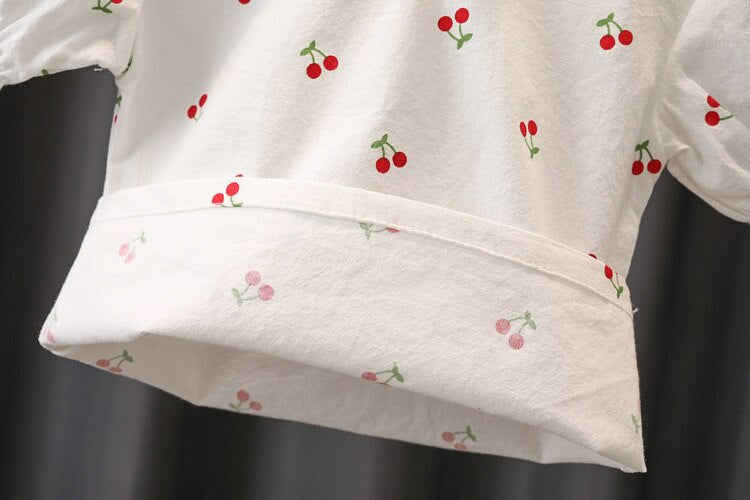 Conjunto Infantil Feminino Cerejinha