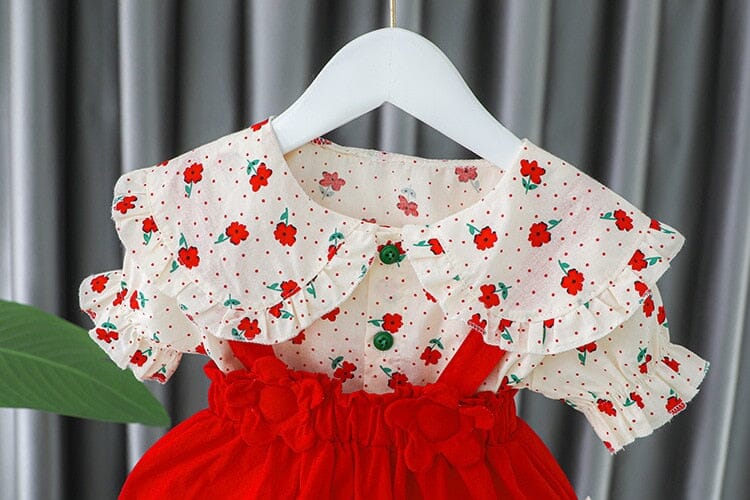 Conjunto Infantil Feminino Flores