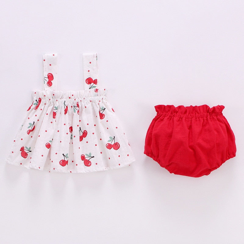 Conjunto Infantil Feminino Frutinhas