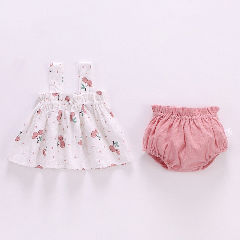 Conjunto Infantil Feminino Frutinhas