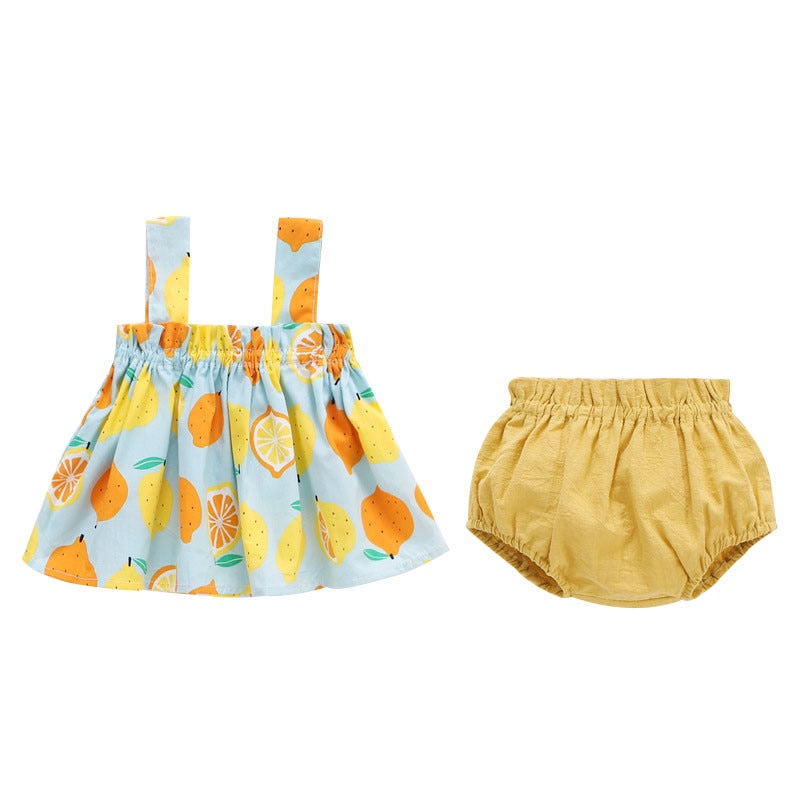 Conjunto Infantil Feminino Frutinhas