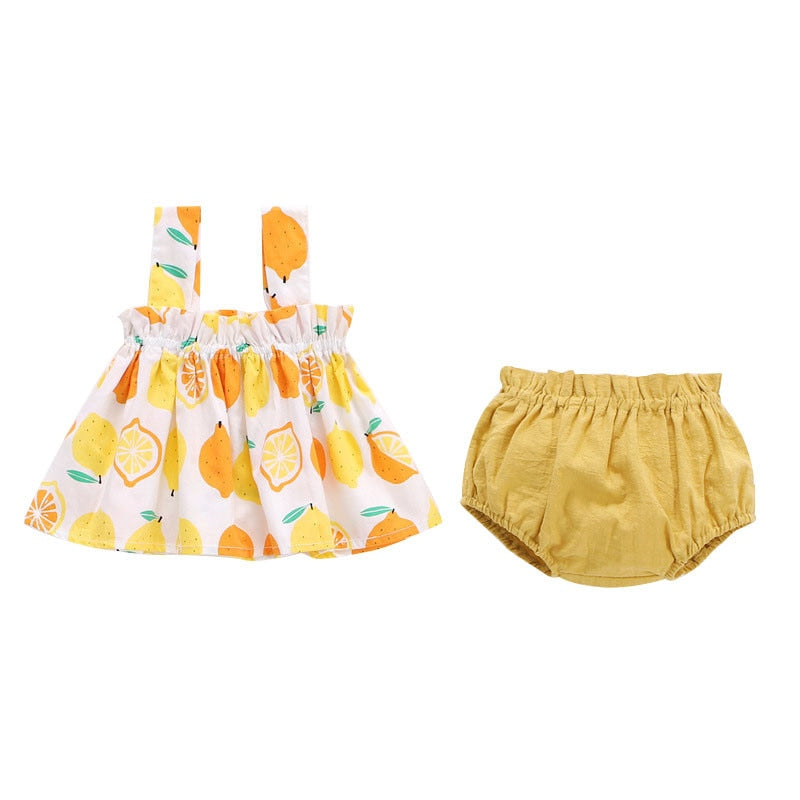 Conjunto Infantil Feminino Frutinhas