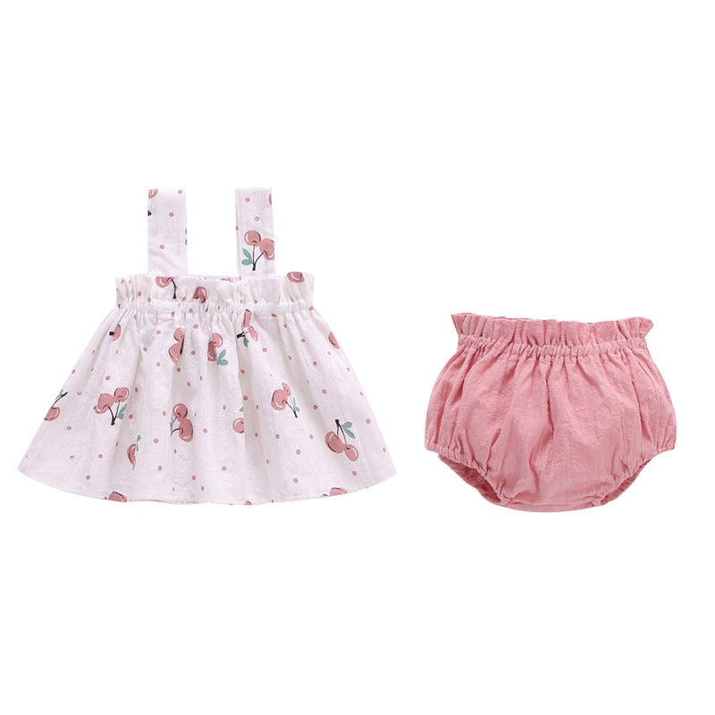 Conjunto Infantil Feminino Frutinhas