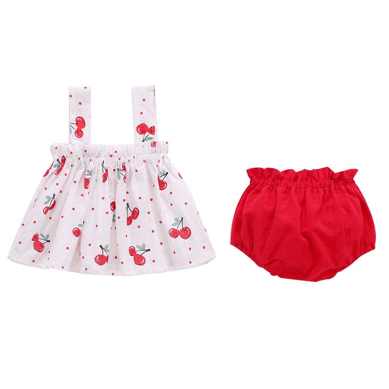 Conjunto Infantil Feminino Frutinhas