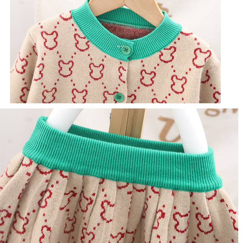 Conjunto Infantil Feminino G&D Botões