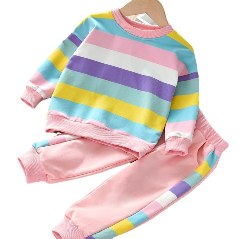 Conjunto Infantil Feminino Listras