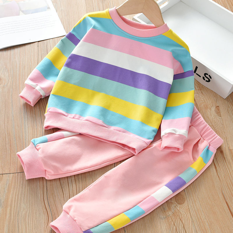 Conjunto Infantil Feminino Listras