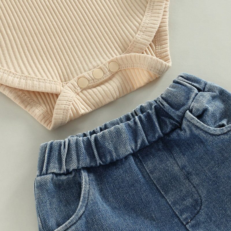 Conjunto Infantil Feminino Rendinha + Faixa