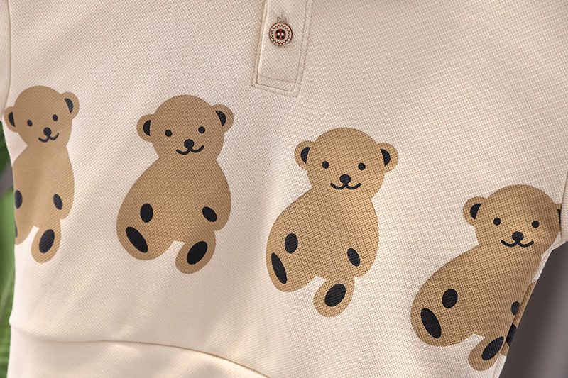 Conjunto Infantil Gola Polo Ursos