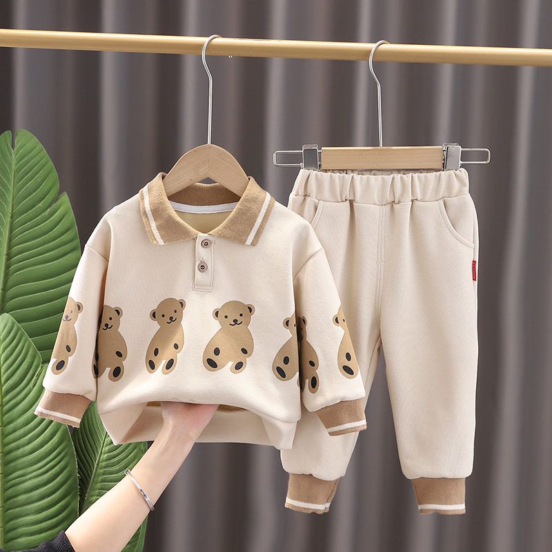 Conjunto Infantil Gola Polo Ursos