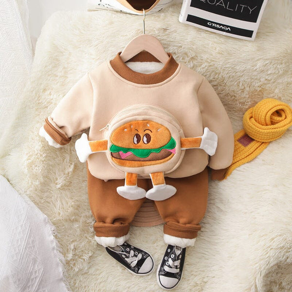 Conjunto Infantil Hambúrguer Térmico