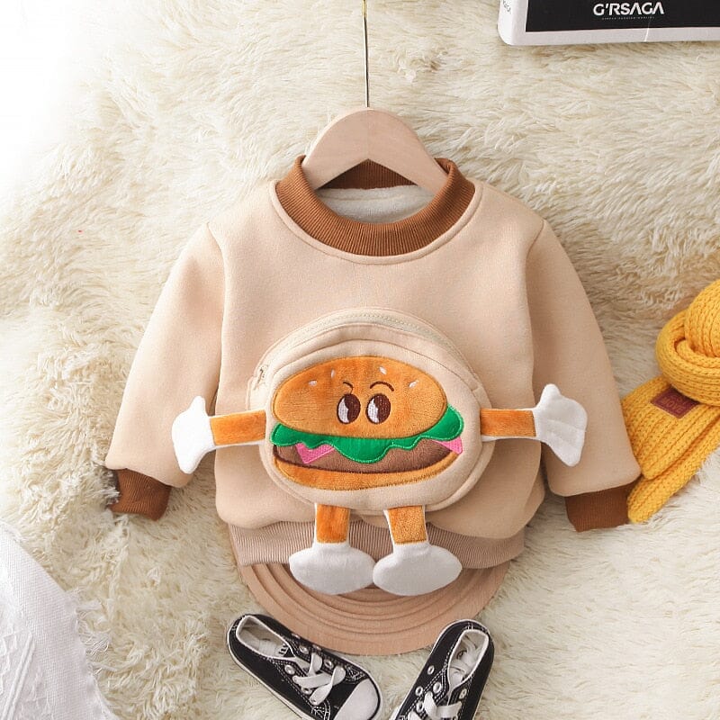 Conjunto Infantil Hambúrguer Térmico