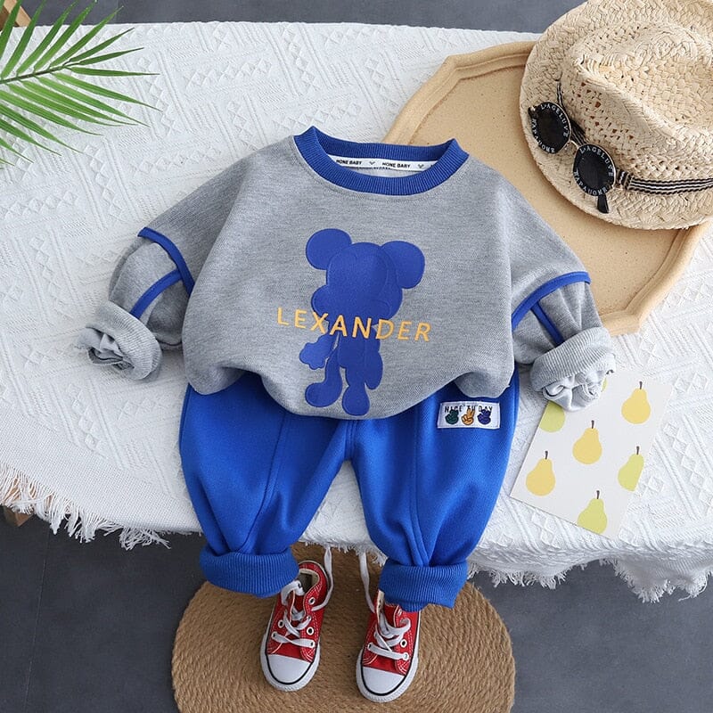 Conjunto Infantil Masculino Inverno Mickey