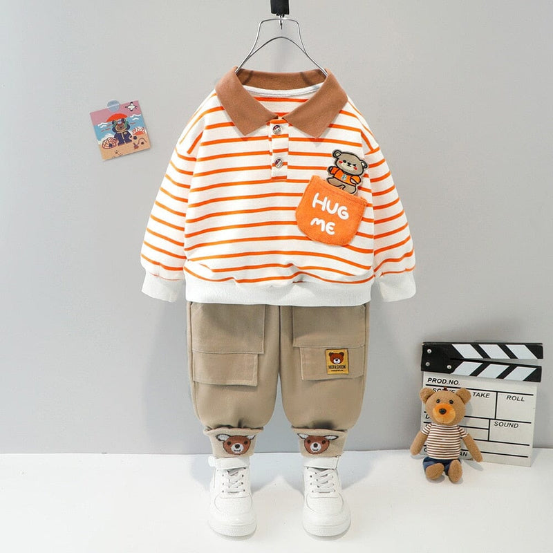 Conjunto Infantil Masculino "Me abrace"