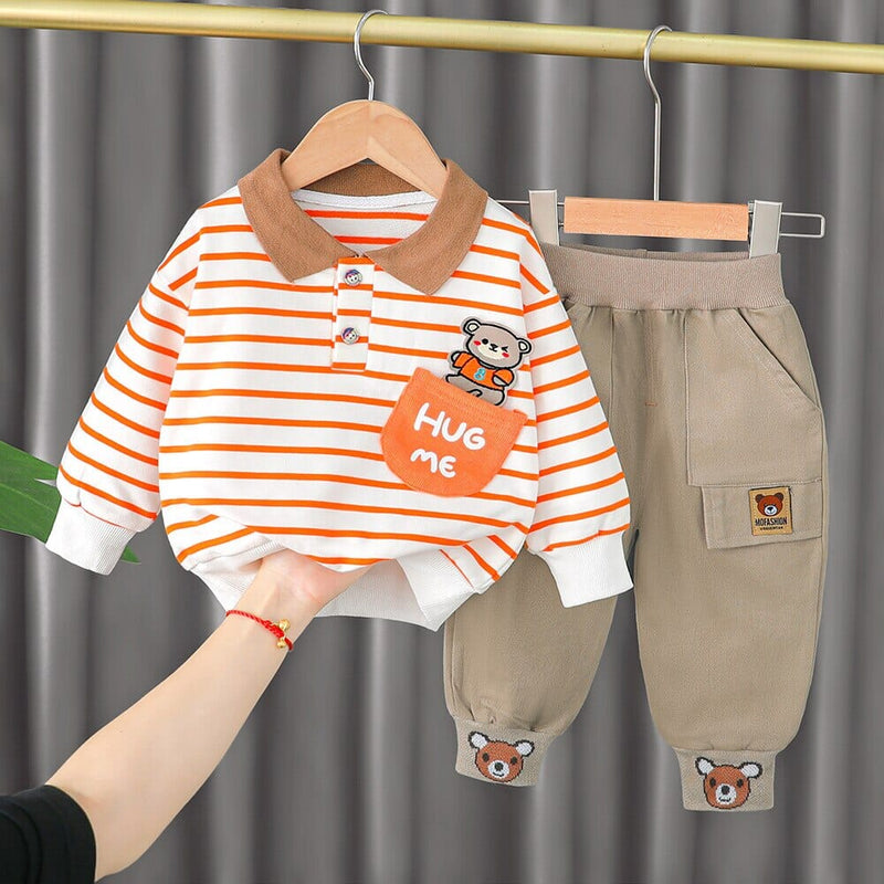 Conjunto Infantil Masculino "Me abrace"