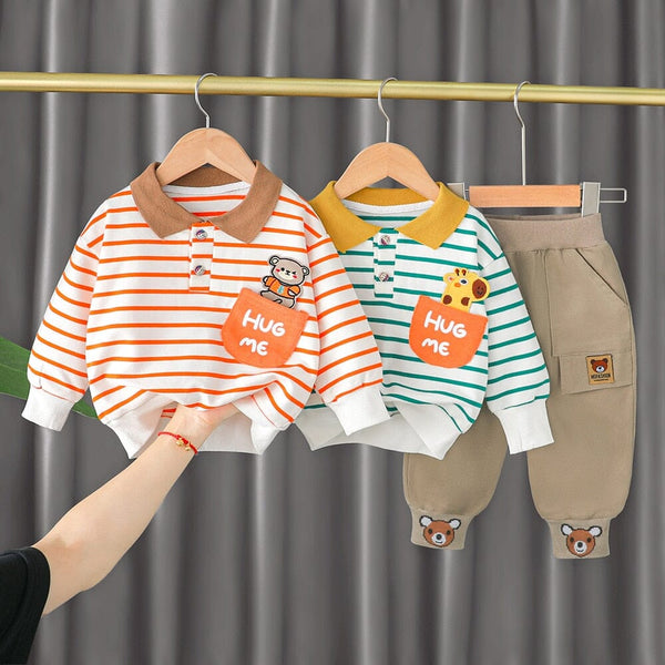 Conjunto Infantil Masculino "Me abrace"