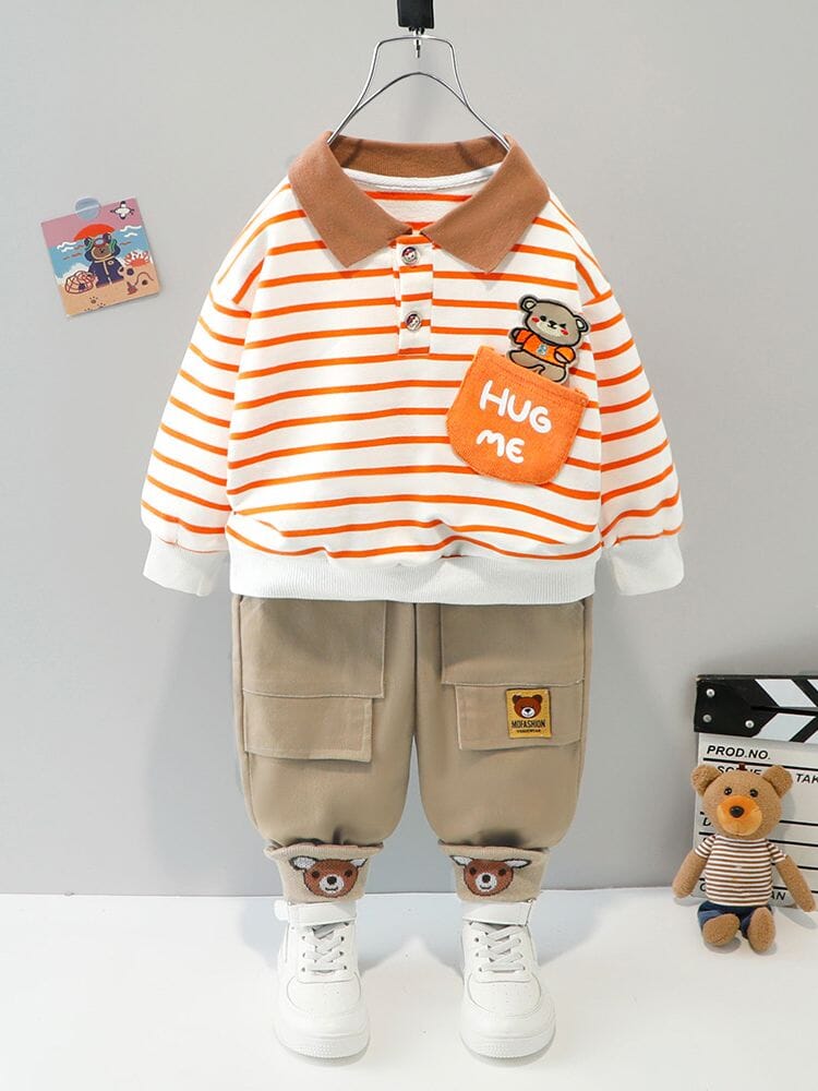 Conjunto Infantil Masculino "Me abrace"