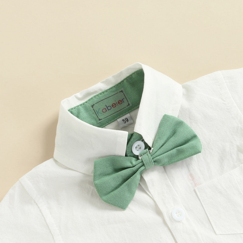 Conjunto Infantil Masculino Suspensório