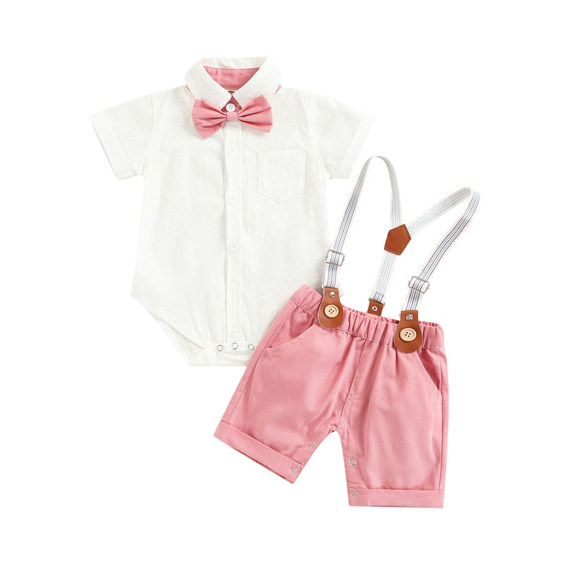 Conjunto Infantil Masculino Suspensório