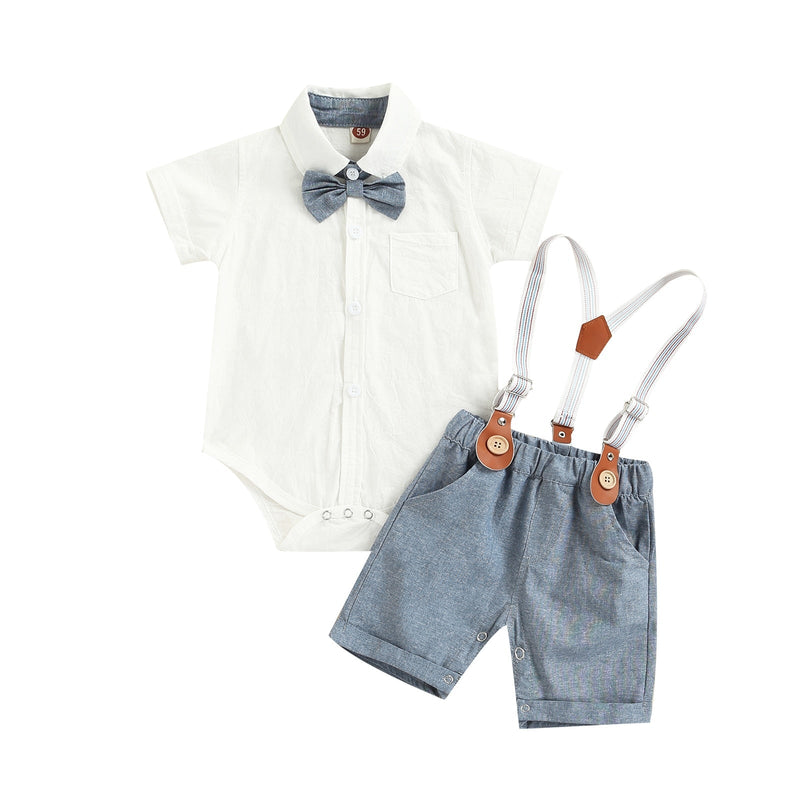 Conjunto Infantil Masculino Suspensório