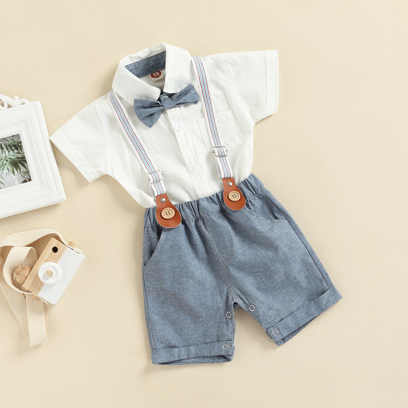 Conjunto Infantil Masculino Suspensório