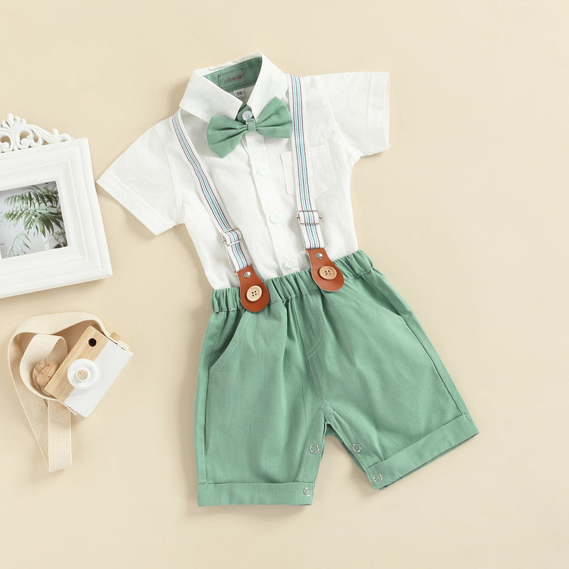 Conjunto Infantil Masculino Suspensório