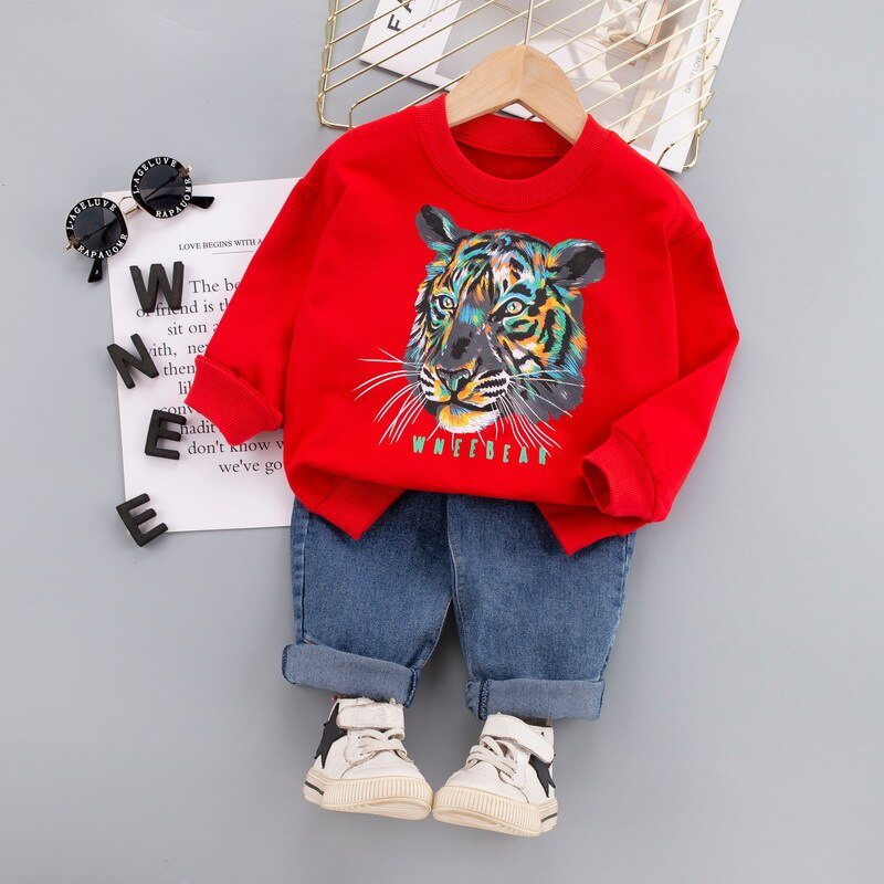 Conjunto Infantil Masculino Tigre