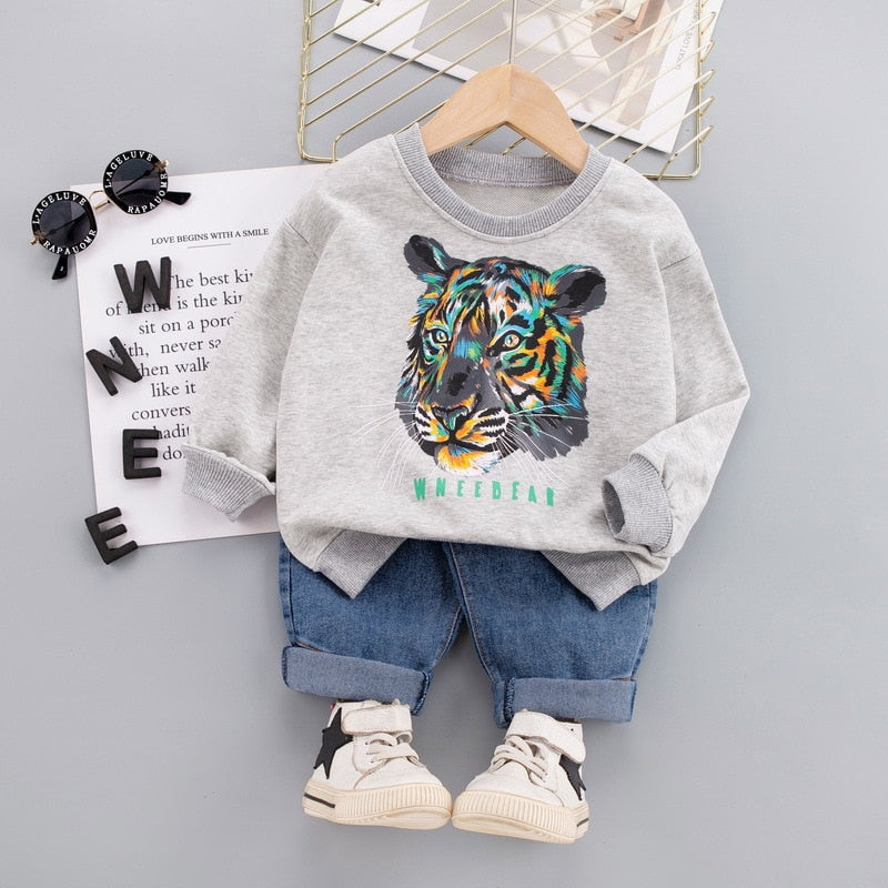Conjunto Infantil Masculino Tigre