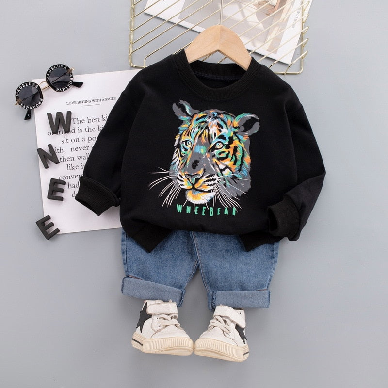 Conjunto Infantil Masculino Tigre