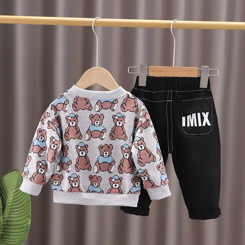 Conjunto Infantil Masculino Ursinho