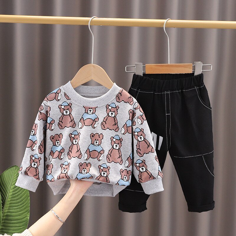 Conjunto Infantil Masculino Ursinho
