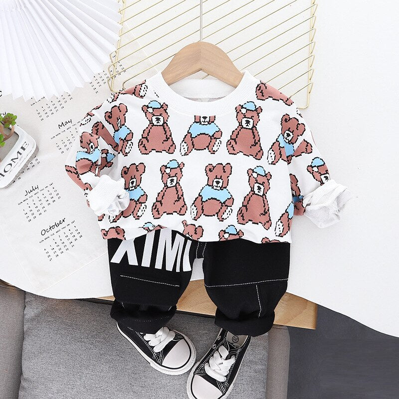 Conjunto Infantil Masculino Ursinho