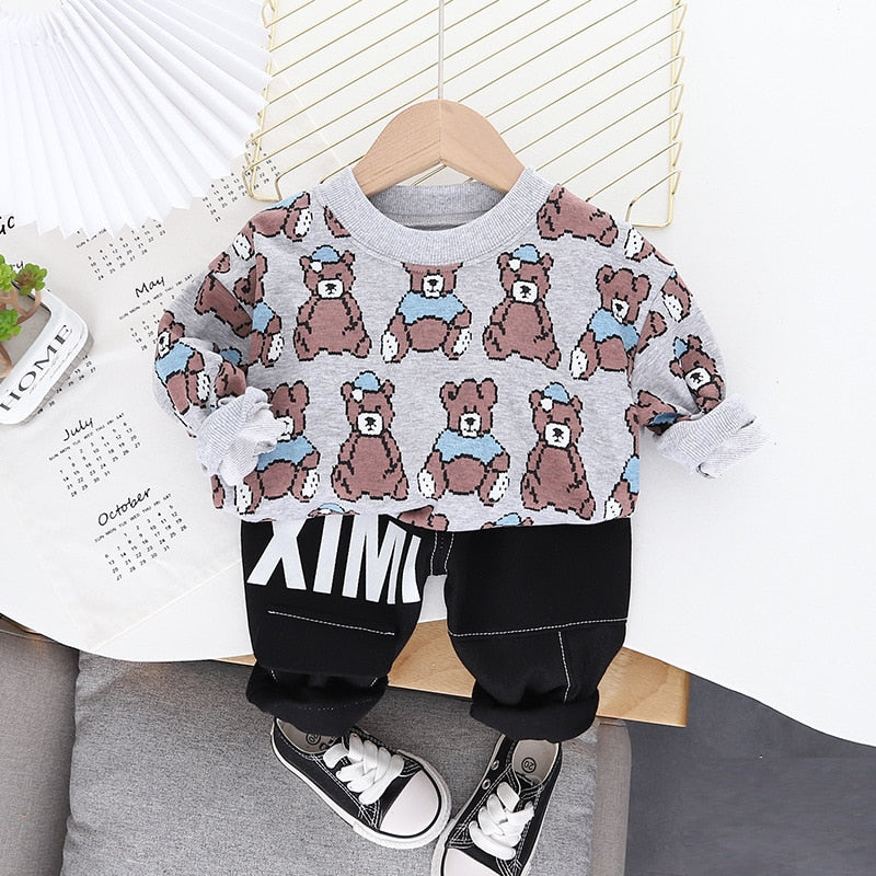 Conjunto Infantil Masculino Ursinho
