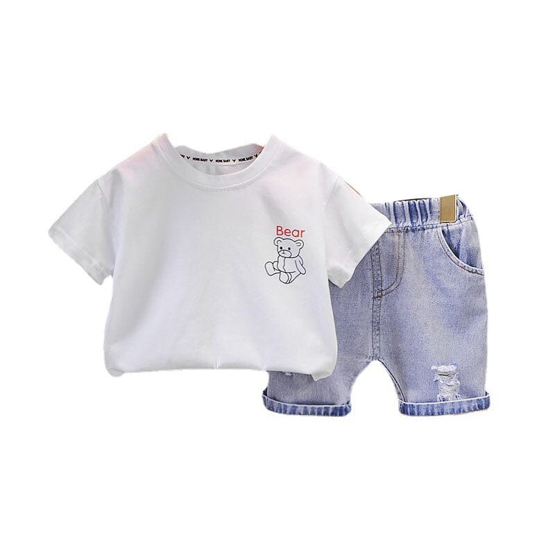 Conjunto Infantil Masculino Urso Asinha