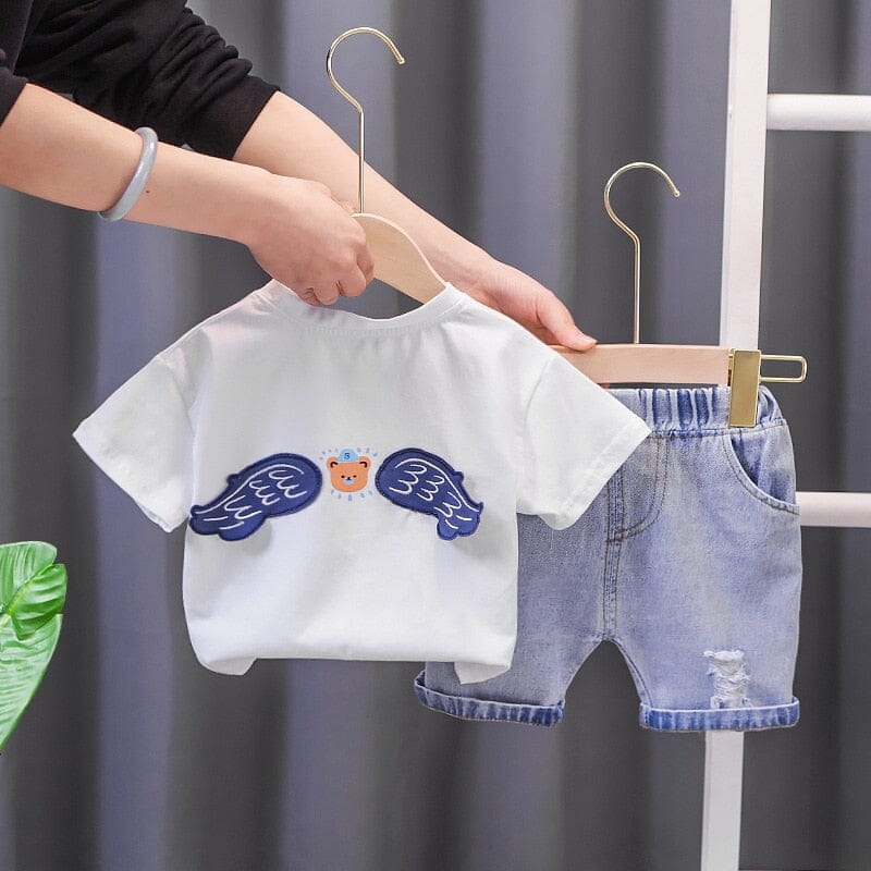 Conjunto Infantil Masculino Urso Asinha
