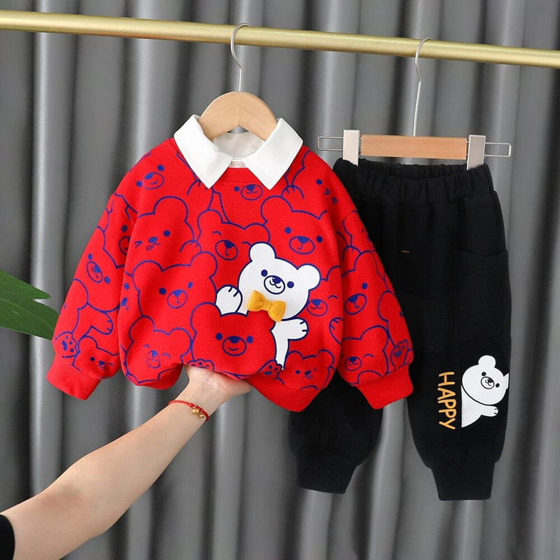 Conjunto Infantil Ursinhos Happy