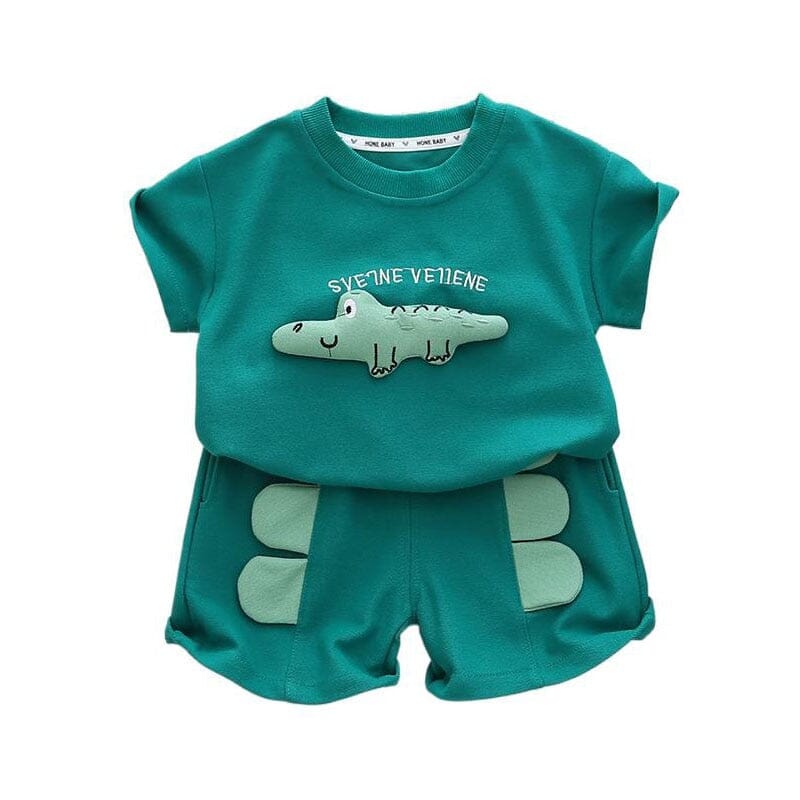 Conjunto Infantil Verão Dinossauro