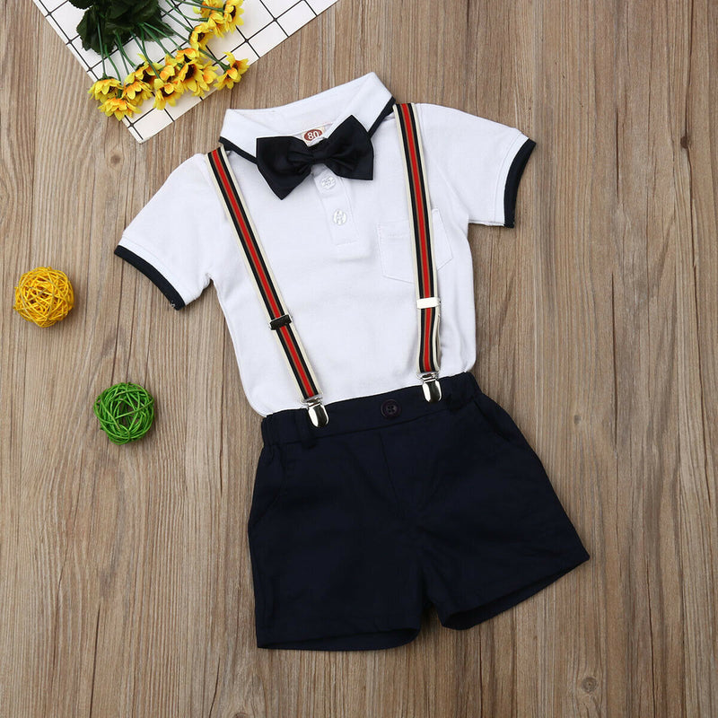 Conjunto Infantil Masculino Suspensório