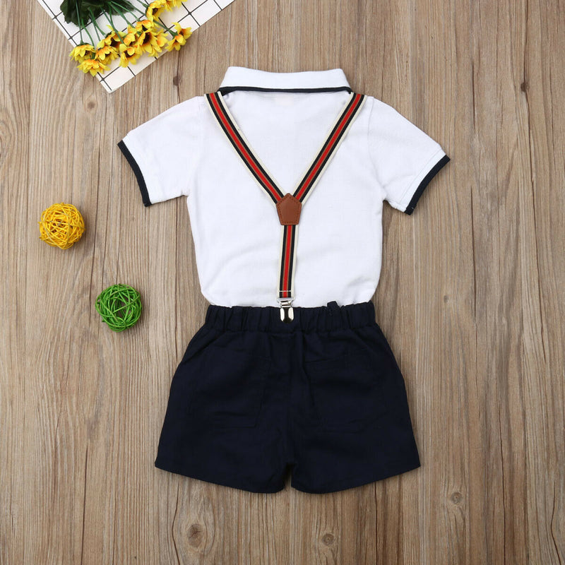 Conjunto Infantil Masculino Suspensório