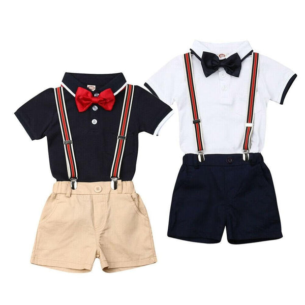 Conjunto Infantil Masculino Suspensório