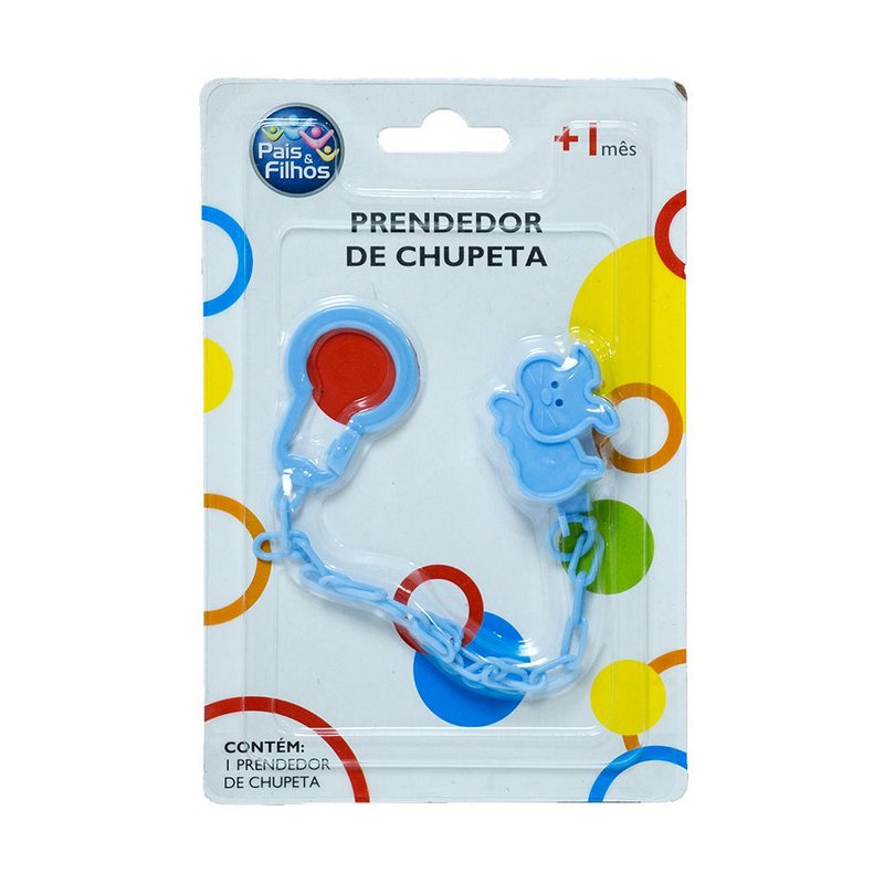 Prendedor de Chupeta Bichinhos Divertidos Pais e Filhos