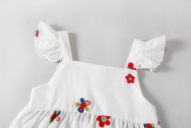 Vestido/ Conjunto Infantil Florzinhas