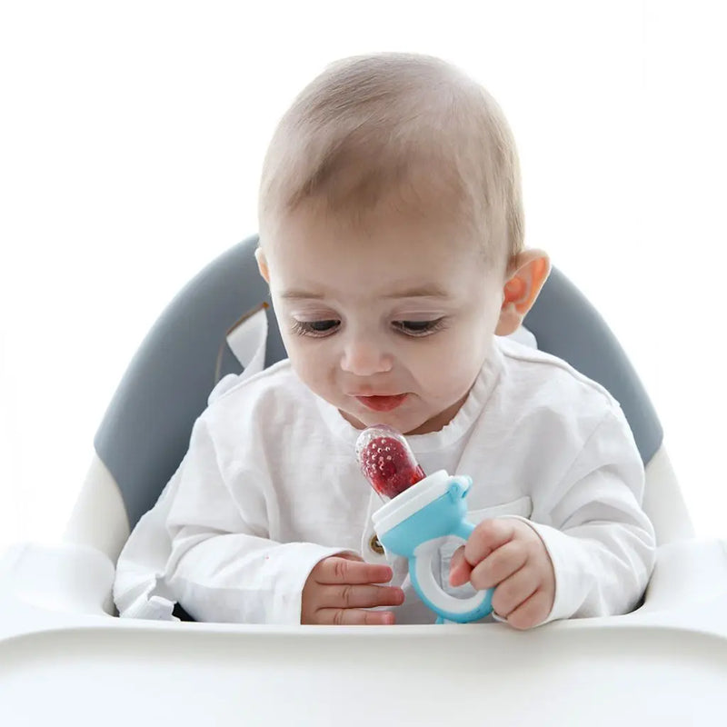 Porta Frutinhas Buba Com Sugador Em Silicone +6 Meses